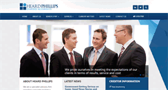 Desktop Screenshot of heardphillips.com.au